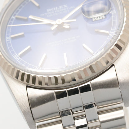Rolex Datejust No BL BA 18k White Gold Stainless Steel — view 8