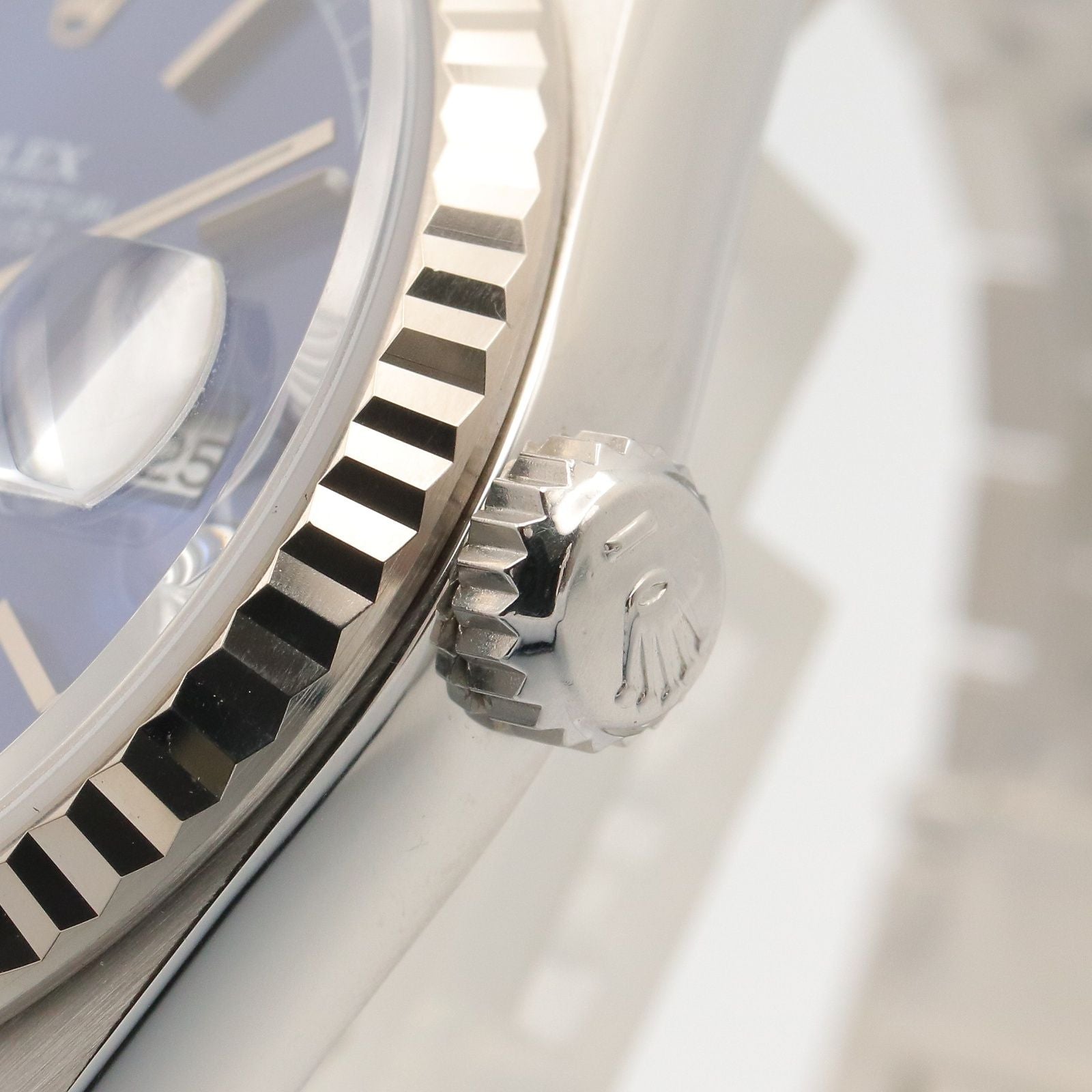 Rolex Datejust No BL BA 18k White Gold Stainless Steel — view 5