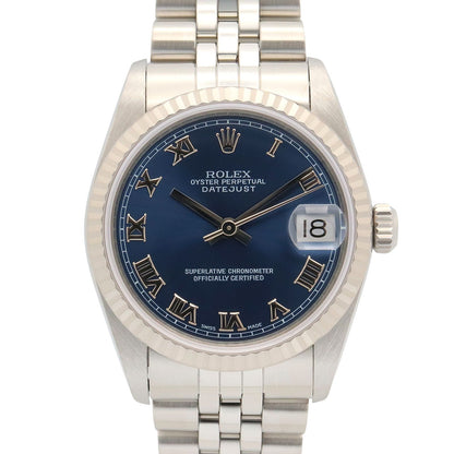 Rolex Datejust T Number BL RO 18k White Gold Stainless Steel Boys