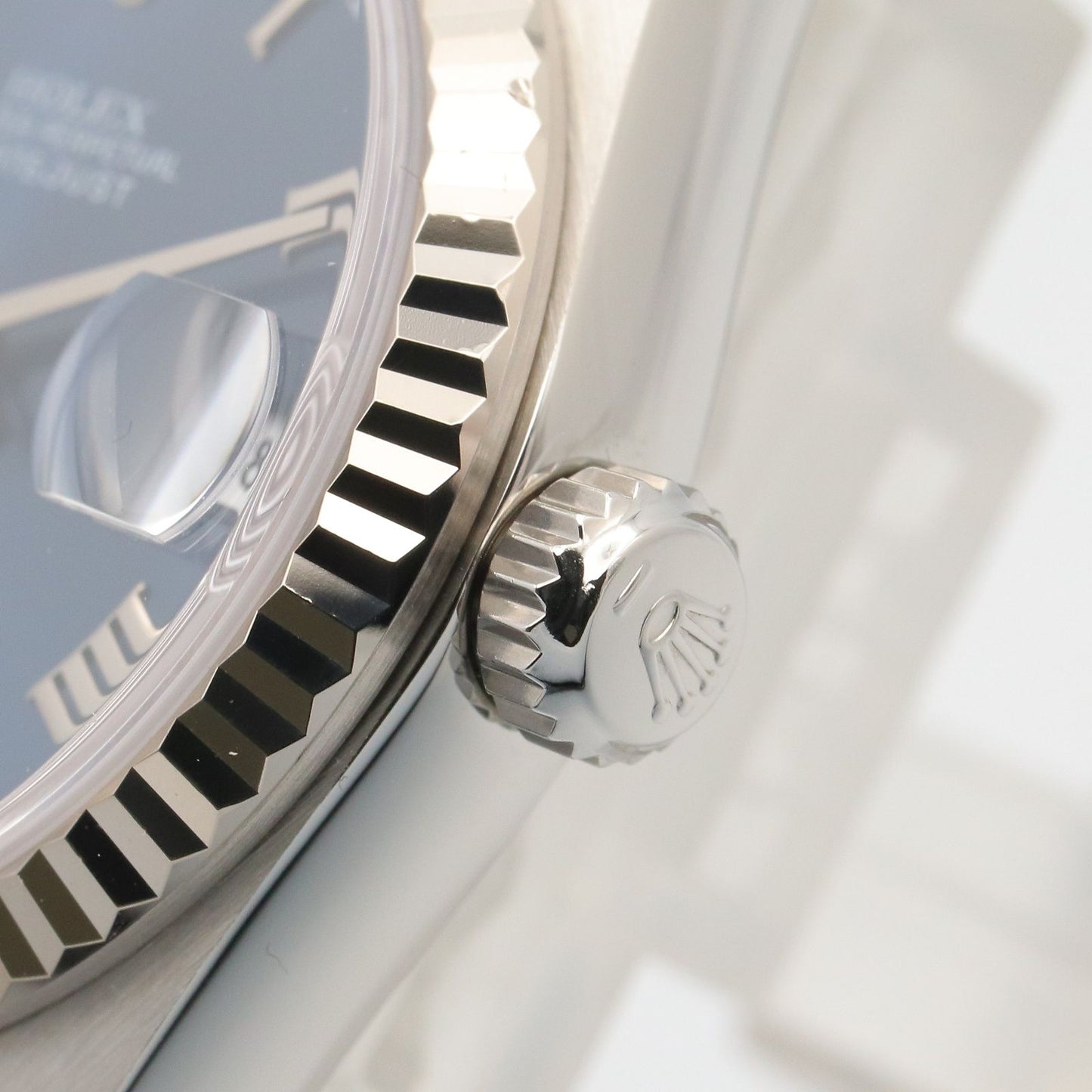 Rolex Datejust T Number BL RO 18k White Gold Stainless Steel Boys — view 5