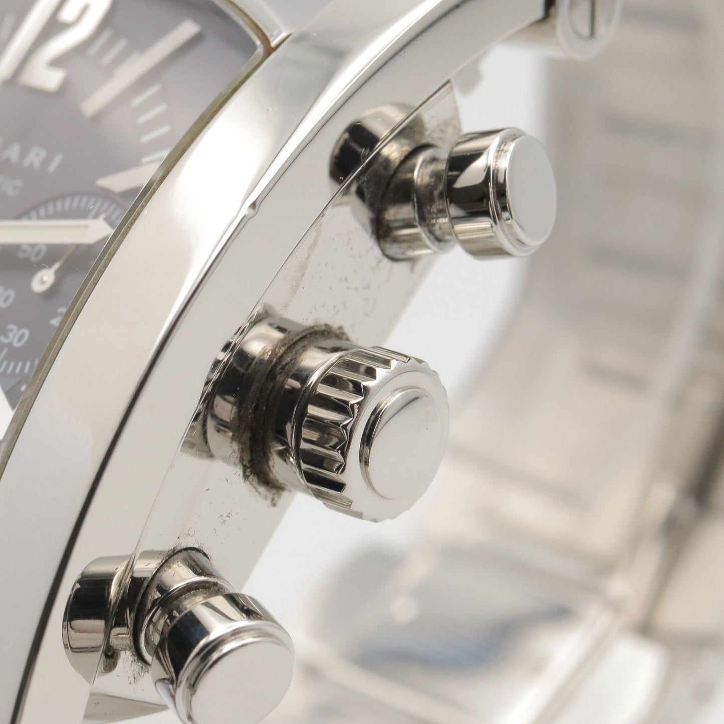Bvlgari Watch Assioma Chrono Gray Stainless Steel — view 7