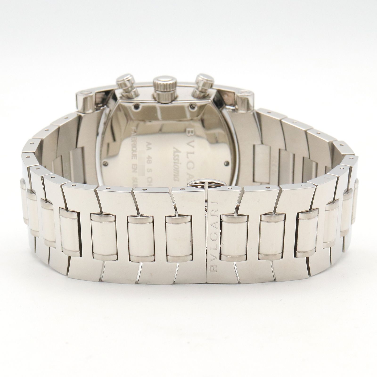 Bvlgari Watch Assioma Chrono Gray Stainless Steel — view 4