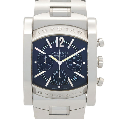 Bvlgari Watch Assioma Chrono Gray Stainless Steel