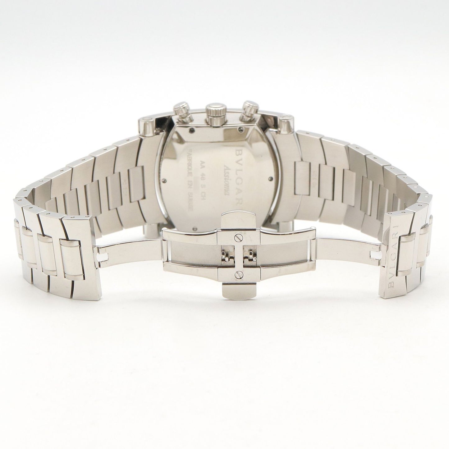 Bvlgari Watch Assioma Chrono Gray Stainless Steel — view 5