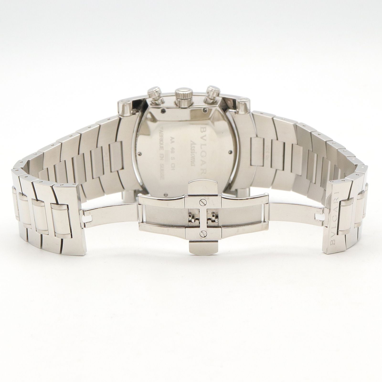 Bvlgari Watch Assioma Chrono Gray Stainless Steel — view 5
