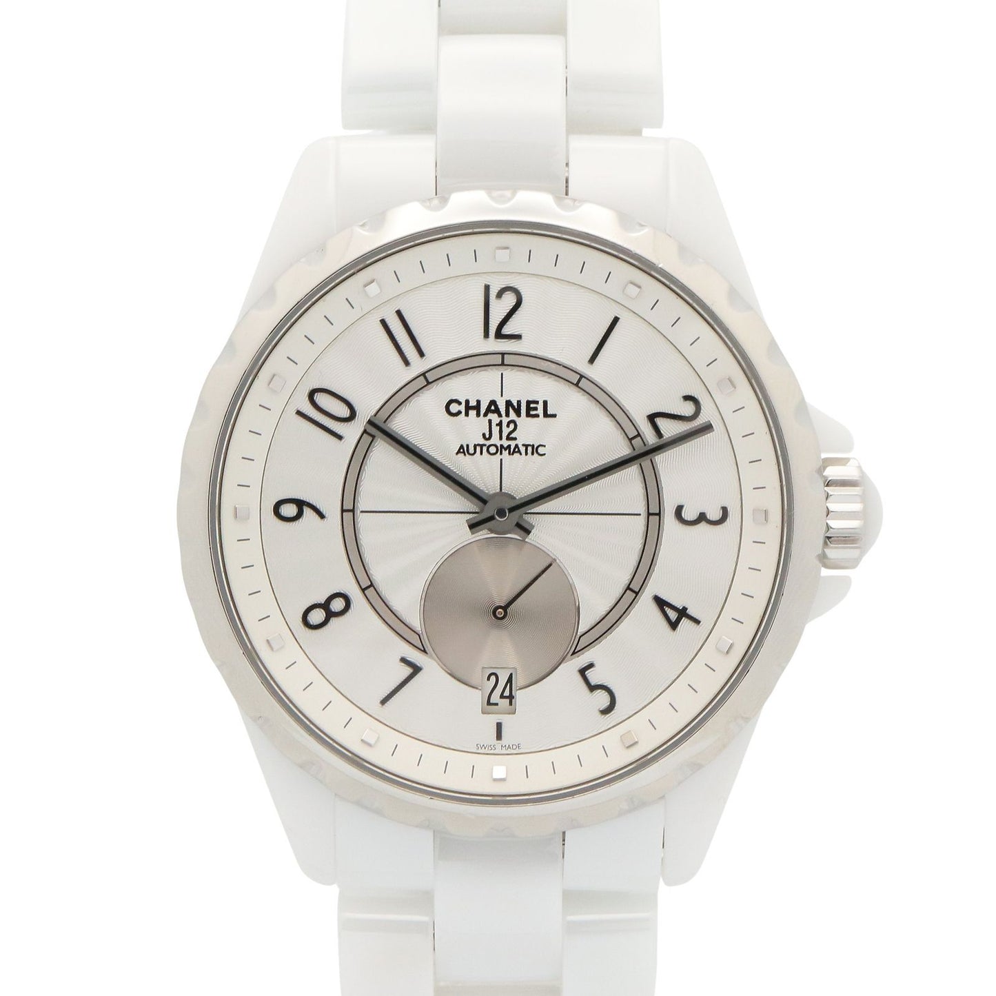 Chanel Watch White Ceramic