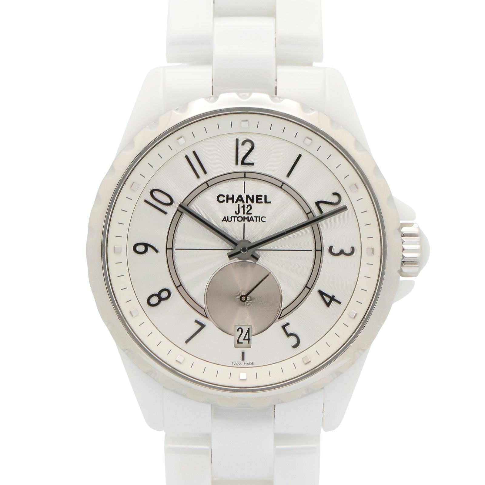 Chanel Watch White Ceramic