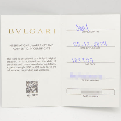 Bvlgari Watch Diamond Gray 18k Pink Gold Stainless Steel — view 9
