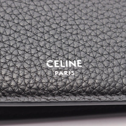 Celine Bifold Wallet Black Leather — view 5