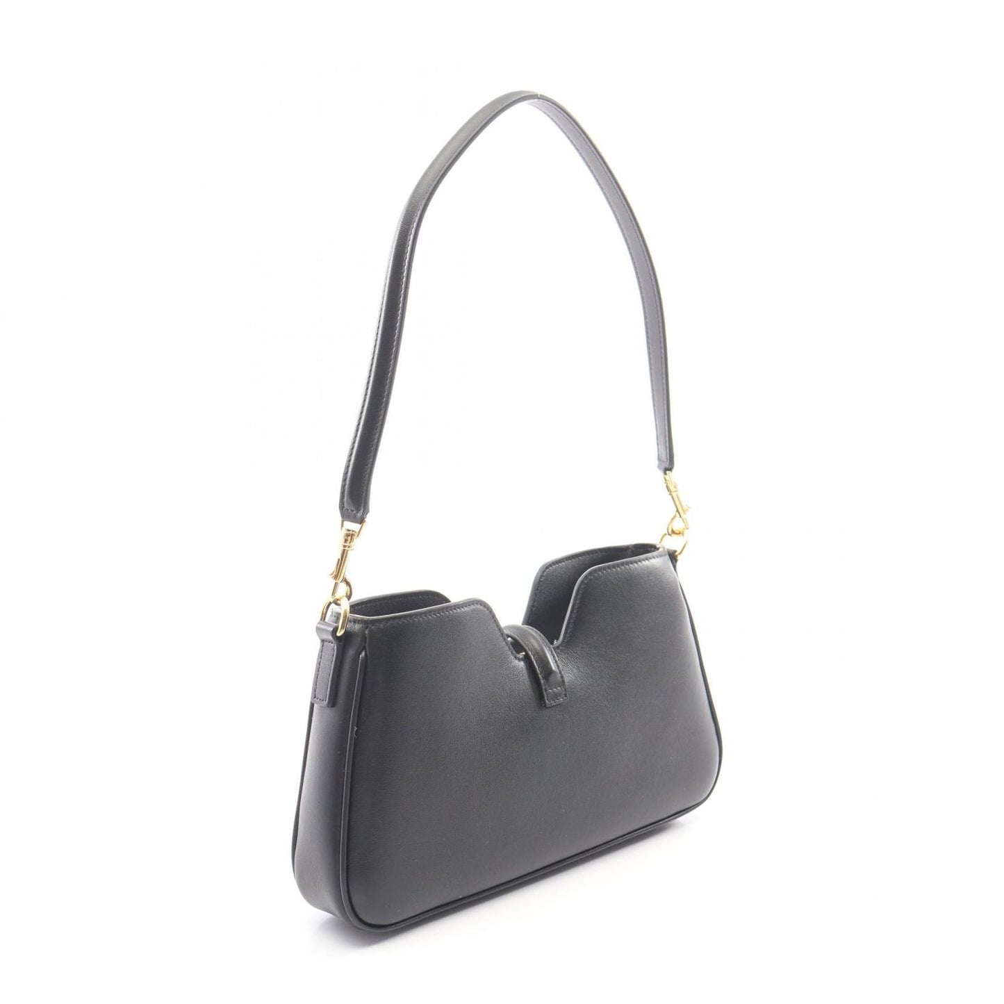 Celine Shoulder Bag Camille 16 Black Leather — view 2