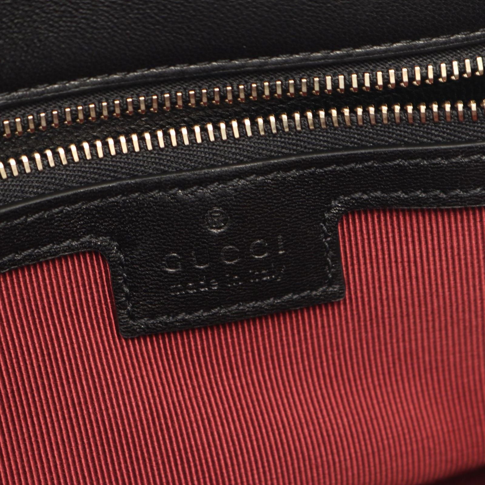 Gucci Shoulder Bag GG Marmont Black Leather — view 4