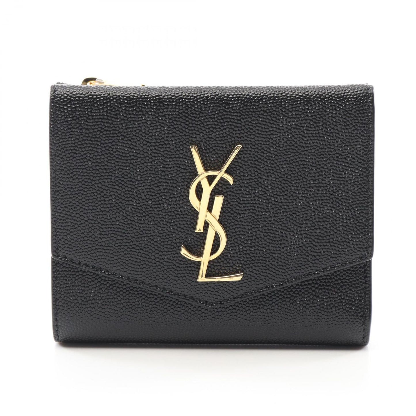 Saint Laurent Paris Bifold Wallet Uptown Black Leather
