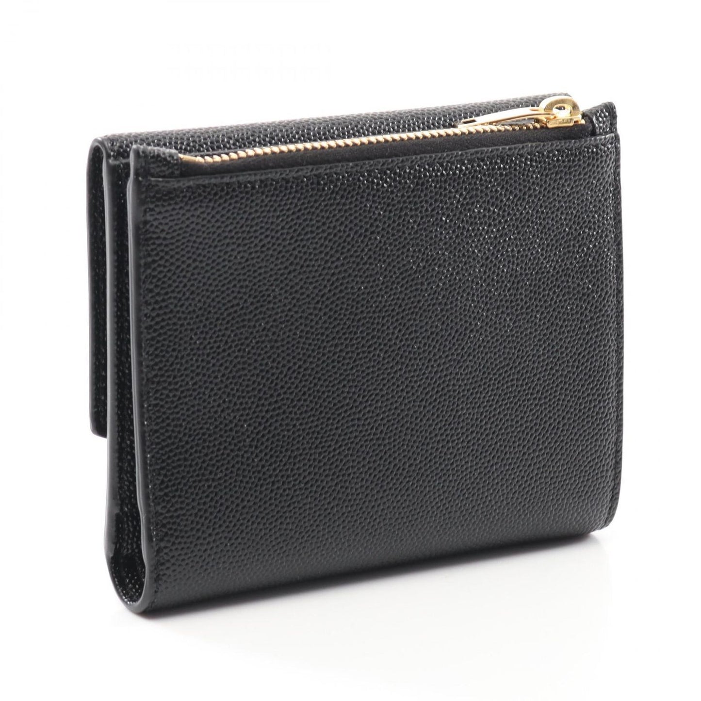 Saint Laurent Paris Bifold Wallet Uptown Black Leather — view 2