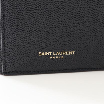 Saint Laurent Paris Bifold Wallet Uptown Black Leather — view 6