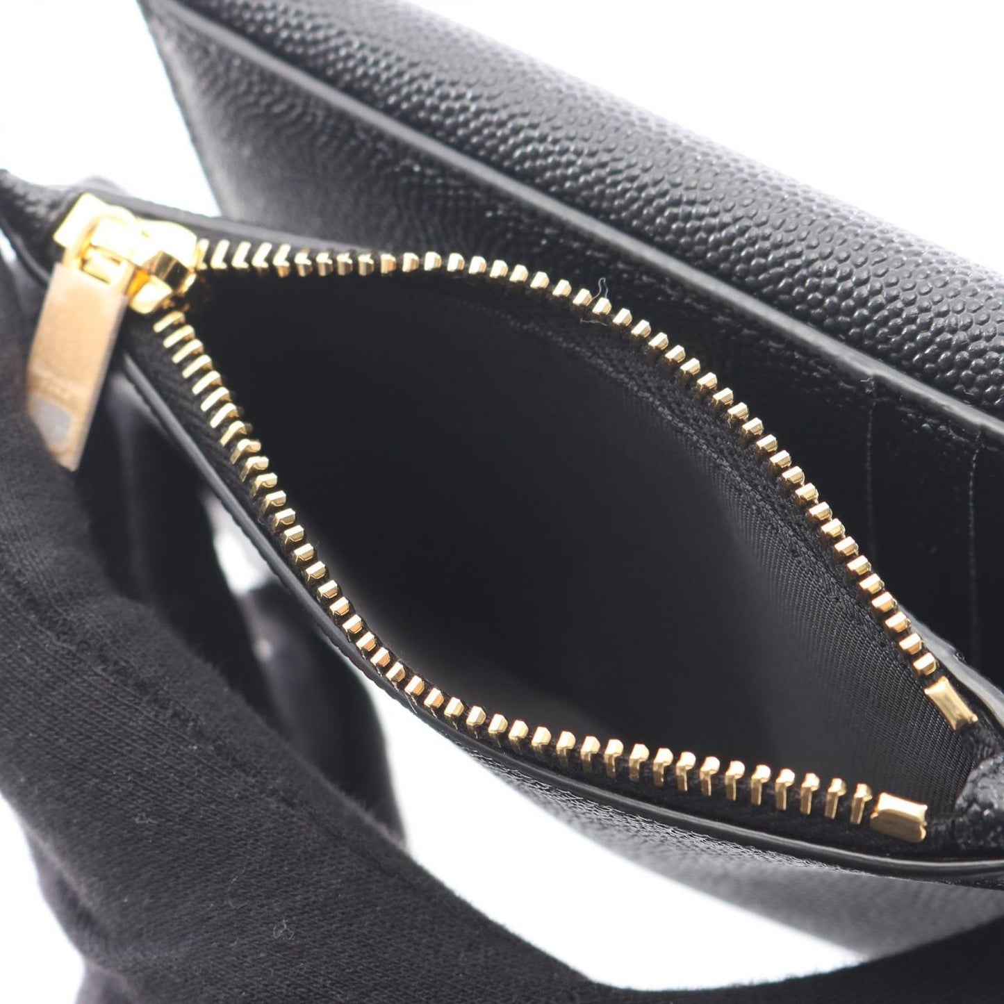 Saint Laurent Paris Bifold Wallet Uptown Black Leather — view 4
