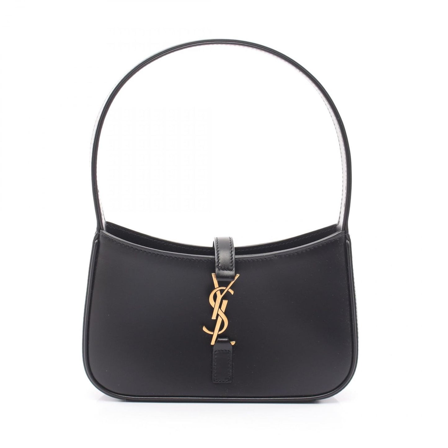Saint Laurent Paris Handbag Mini Hobo le 5 a 7 Black Leather