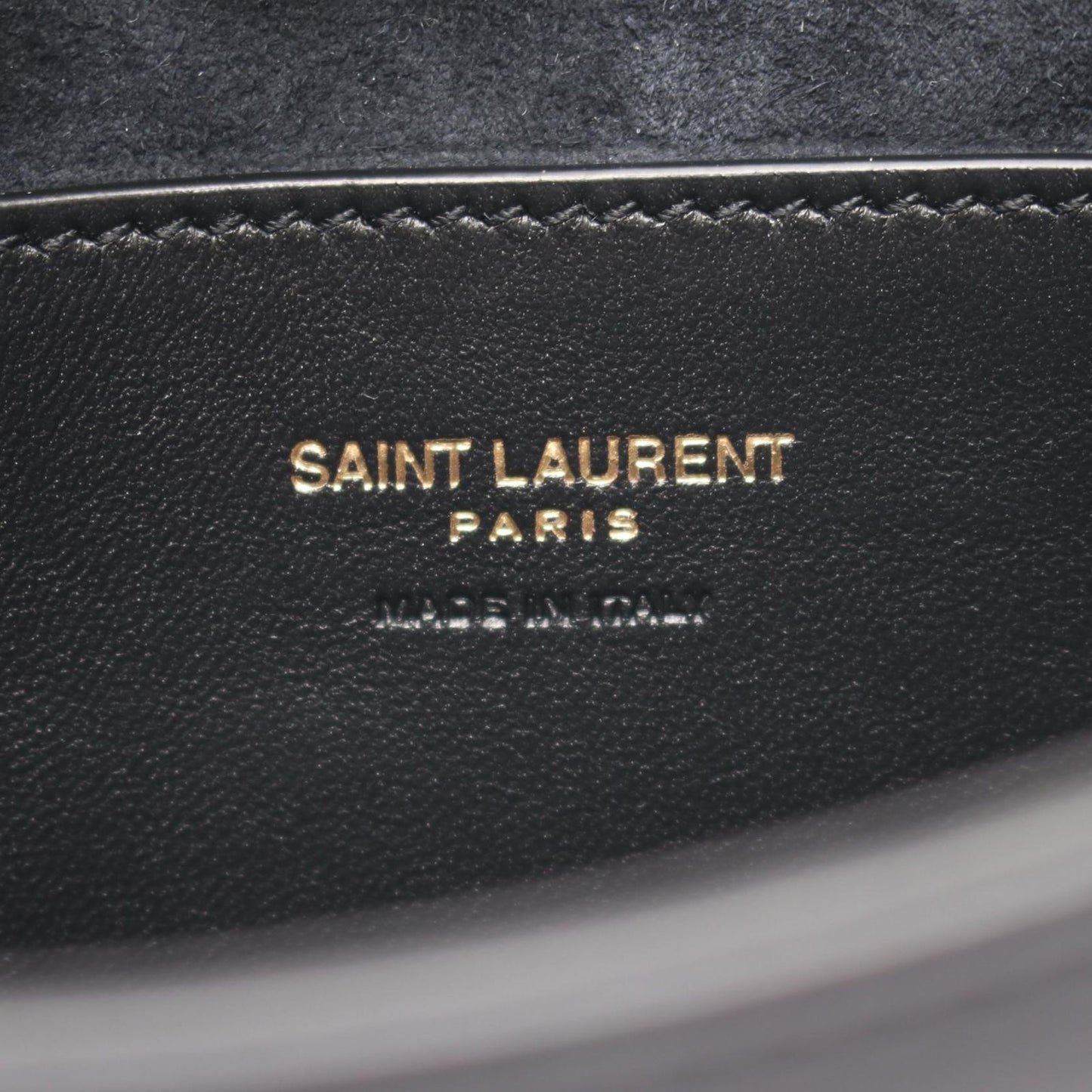 Saint Laurent Paris Handbag Mini Hobo le 5 a 7 Black Leather — view 4