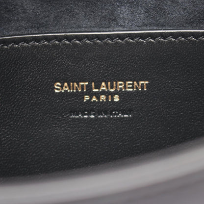 Saint Laurent Paris Handbag Mini Hobo le 5 a 7 Black Leather — view 4