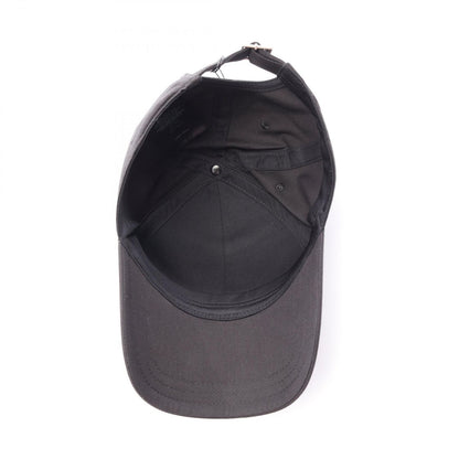 Saint Laurent Paris Cap Varsity Leather Cap — view 3