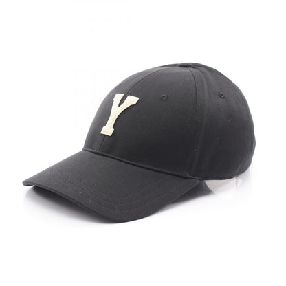 Saint Laurent Paris Cap Varsity Black Cap