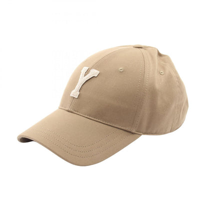 Saint Laurent Paris Cap Varsity Sand Cap