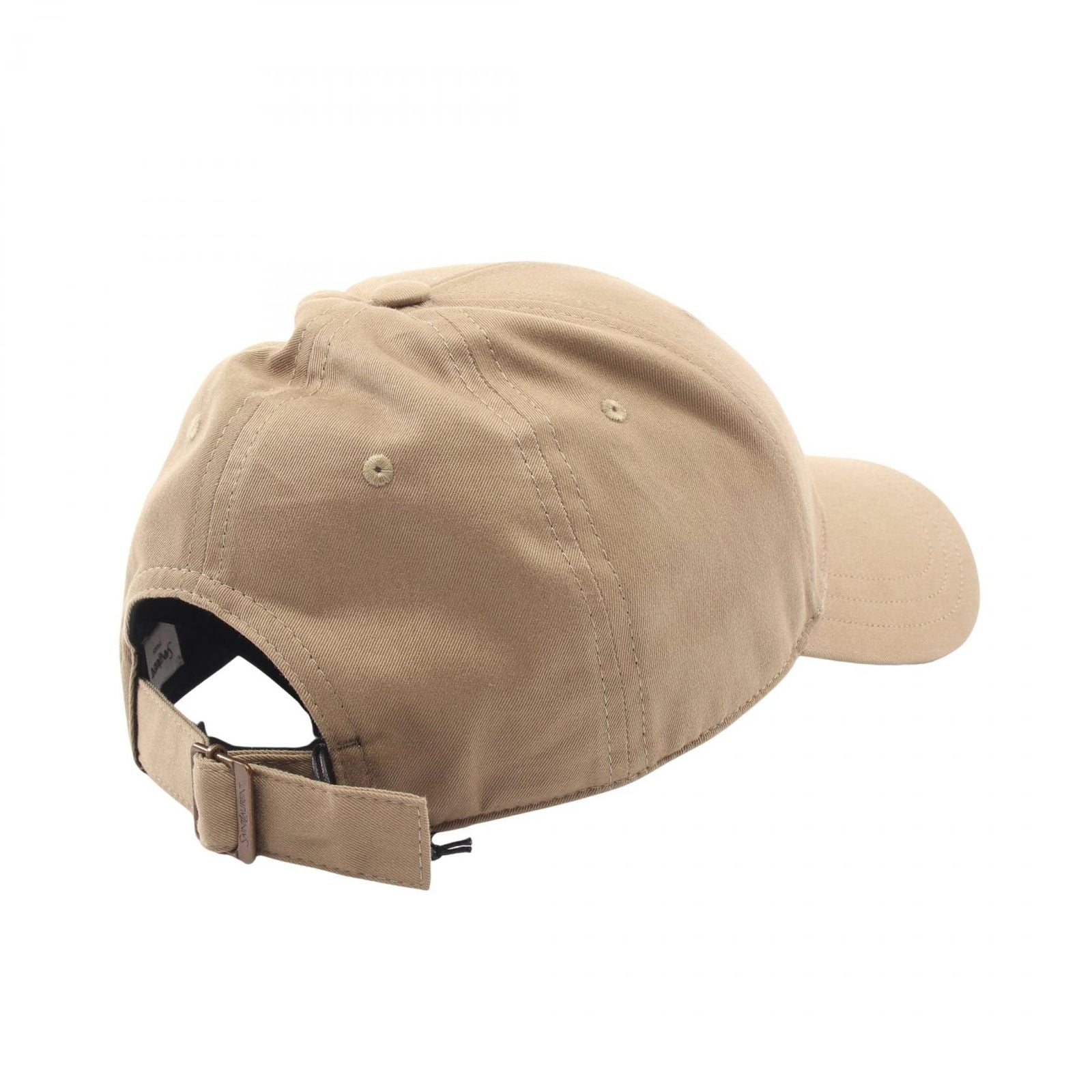 Saint Laurent Paris Cap Varsity Sand Cap — view 2