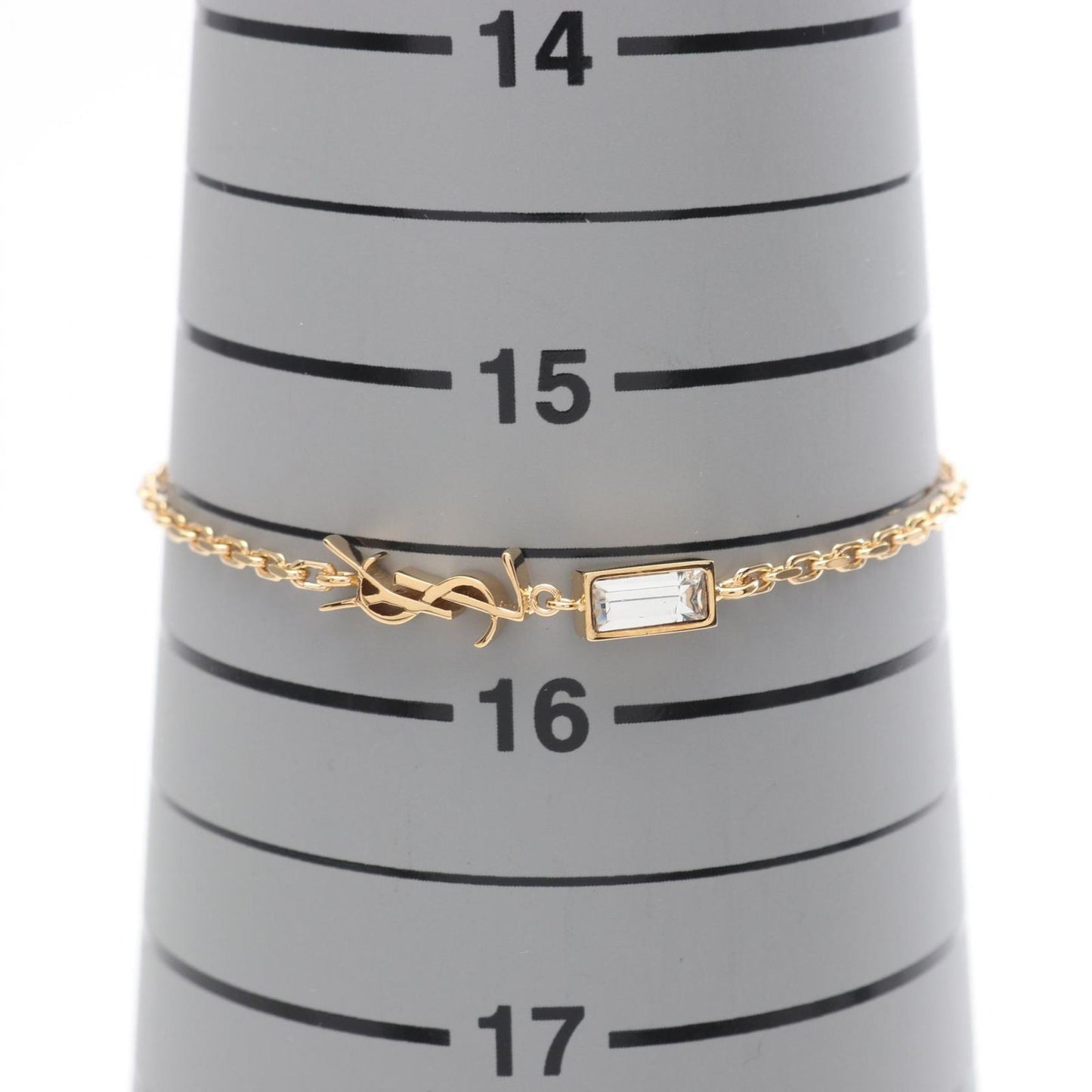 Saint Laurent Paris Bracelet Cassandra Gold — view 6