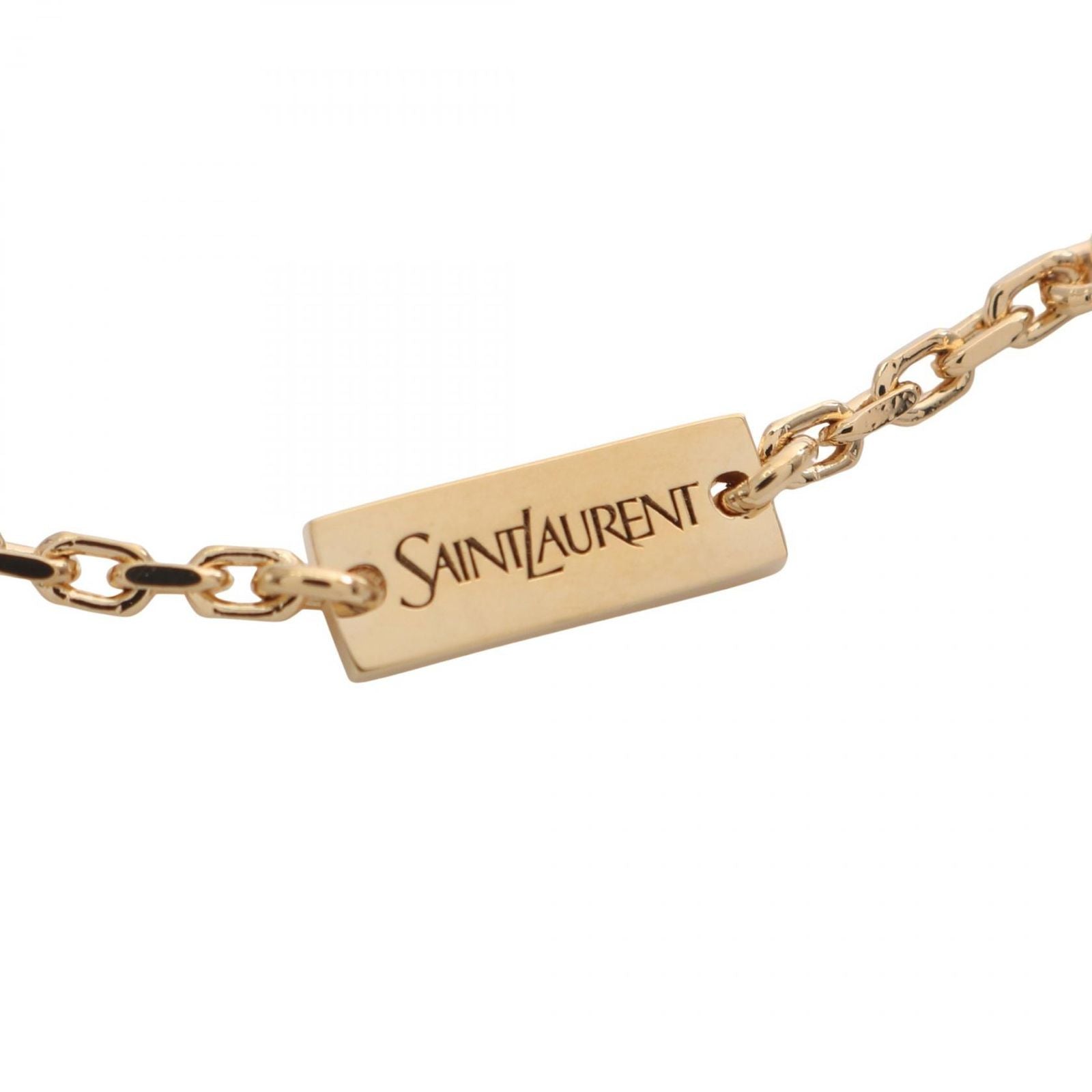 Saint Laurent Paris Bracelet Cassandra Gold — view 5