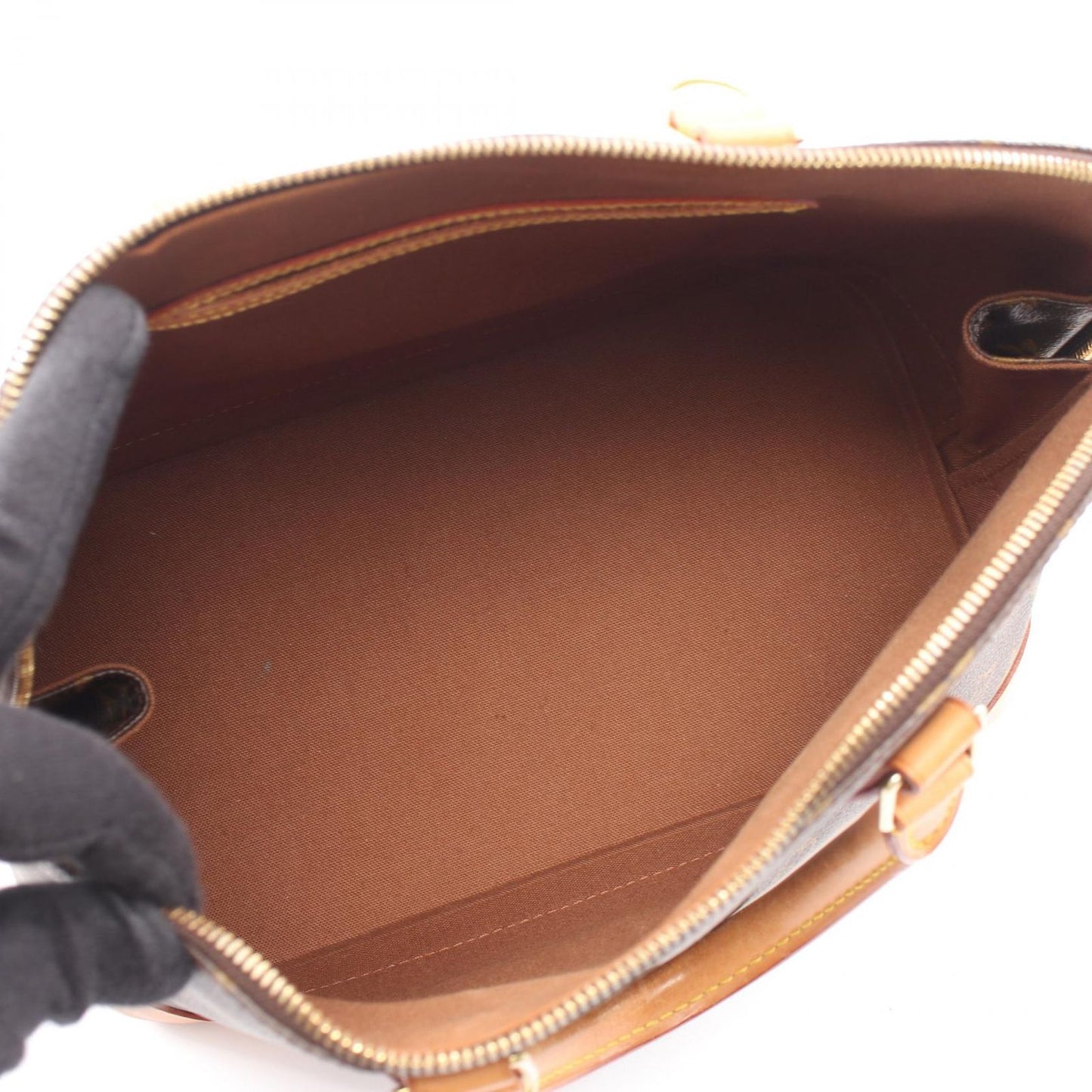 Louis Vuitton Handbag Alma PM Canvas Leather — view 3