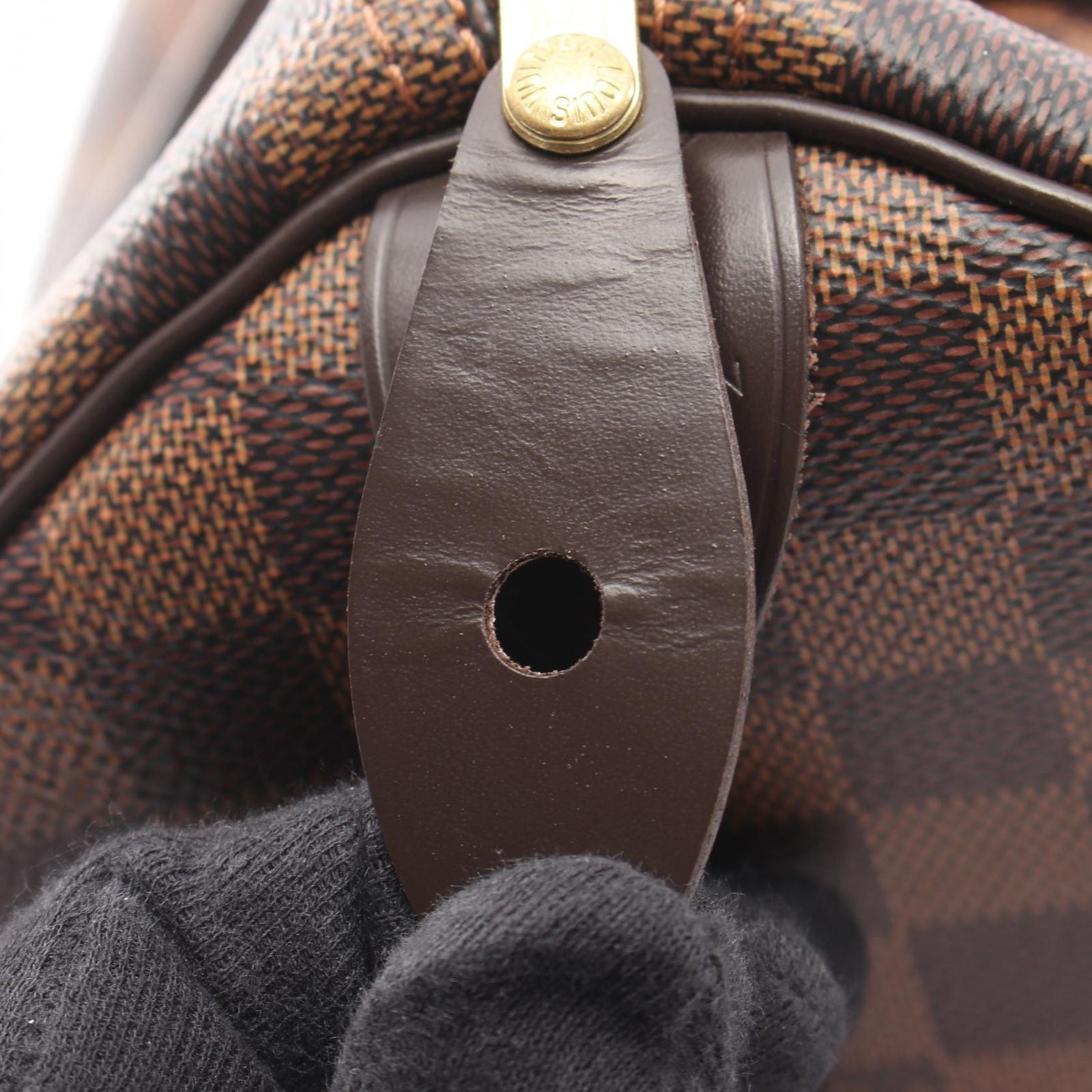 Louis Vuitton Handbag Speedy 30 Canvas Leather — view 9