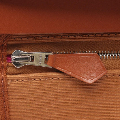 Hermes Handbag Herbag Zip PM Rose Purple Fauve 2-Way Zip PM le Tourne — view 7