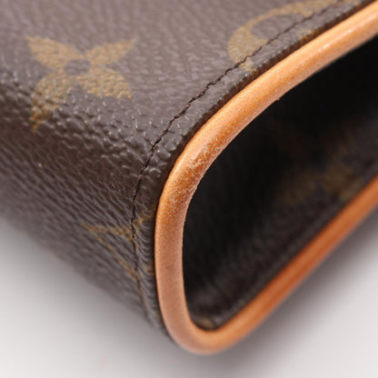 Louis Vuitton Waist Bag Pochette Florentine Canvas Leather — view 7