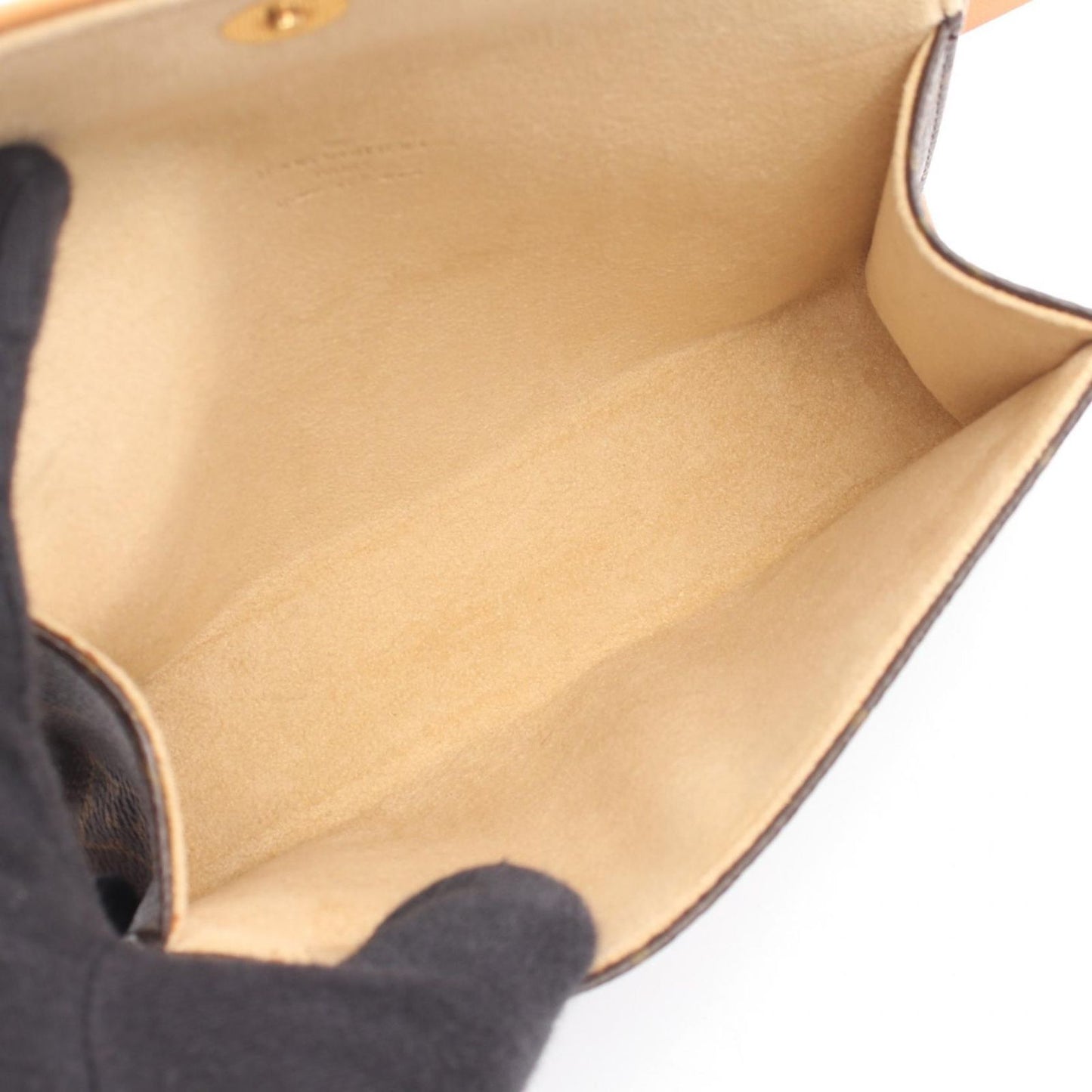 Louis Vuitton Waist Bag Pochette Florentine Canvas Leather — view 3