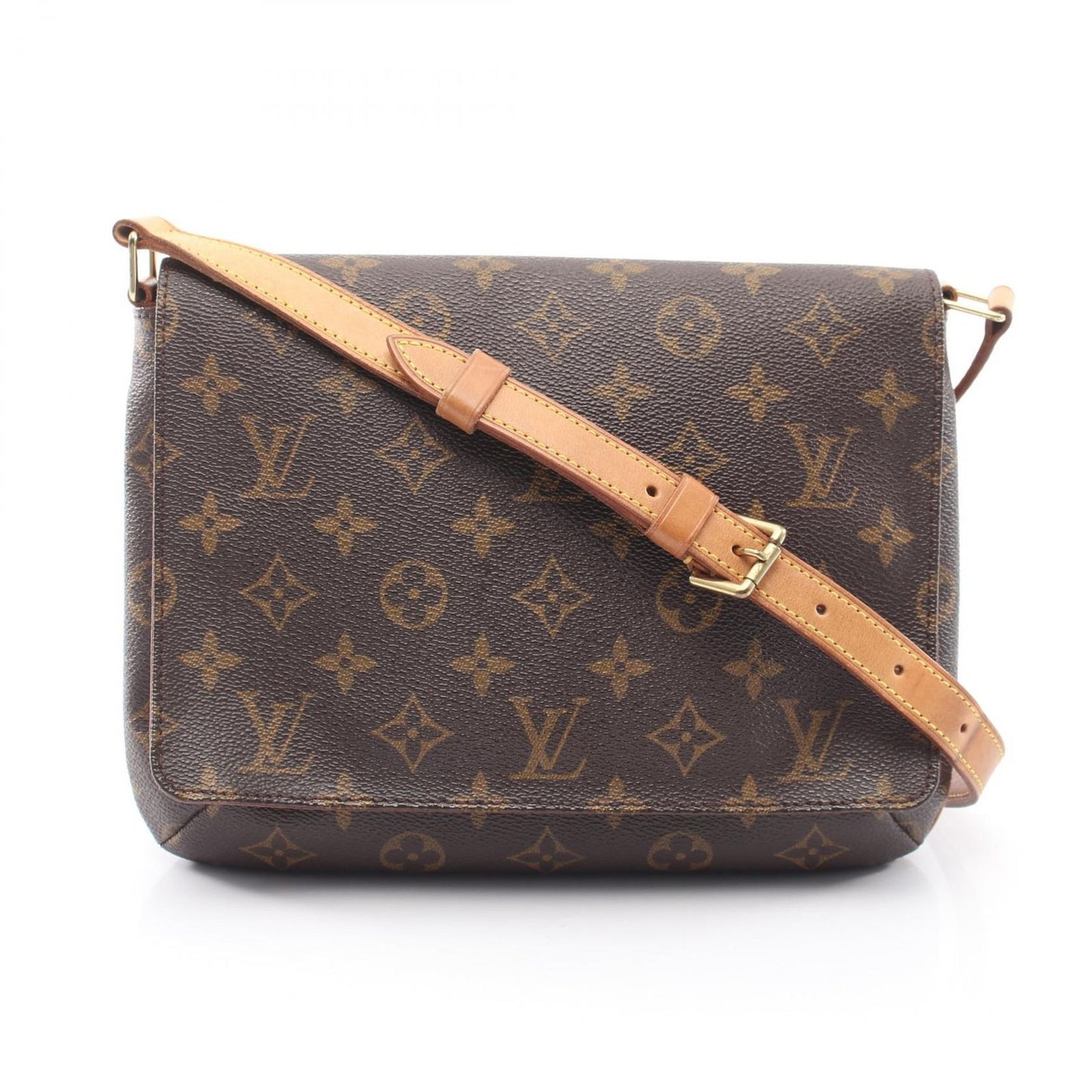Louis Vuitton Shoulder Bag Musette Tango Short Strap Canvas Leather
