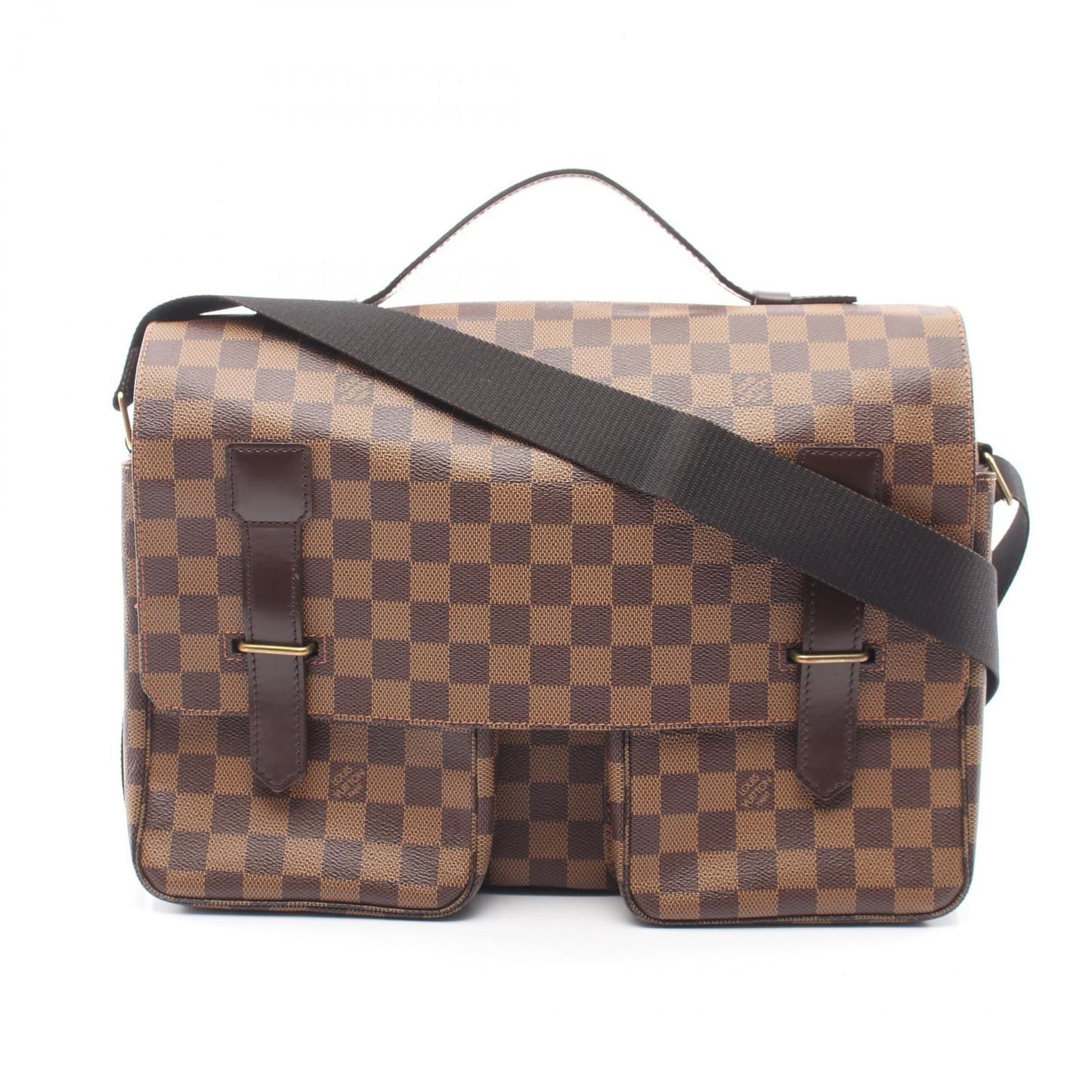 Louis Vuitton Shoulder Bag Broadway 2-Way Canvas Leather