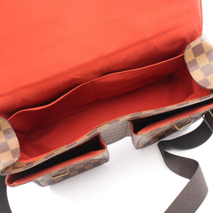 Louis Vuitton Shoulder Bag Broadway 2-Way Canvas Leather — view 3