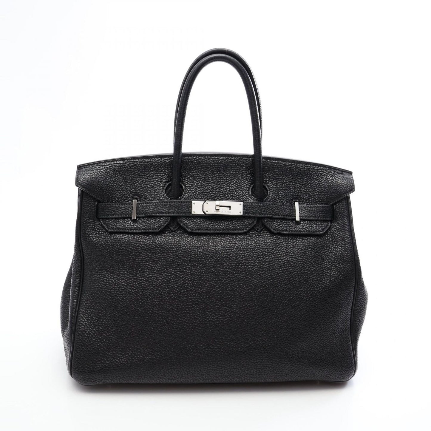 Hermes Handbag Birkin 35 Black Leather