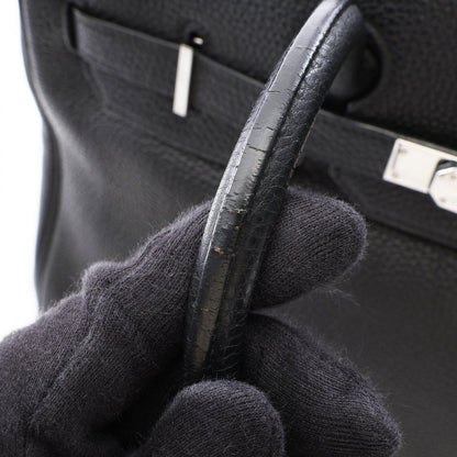 Hermes Handbag Birkin 35 Black Leather — view 8