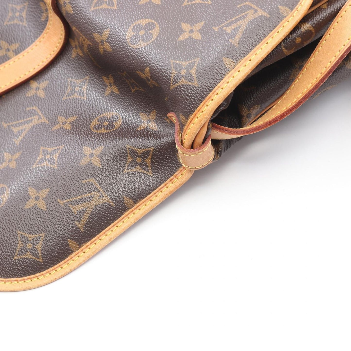 Louis Vuitton Shoulder Bag Saumur 30 Canvas Leather — view 8