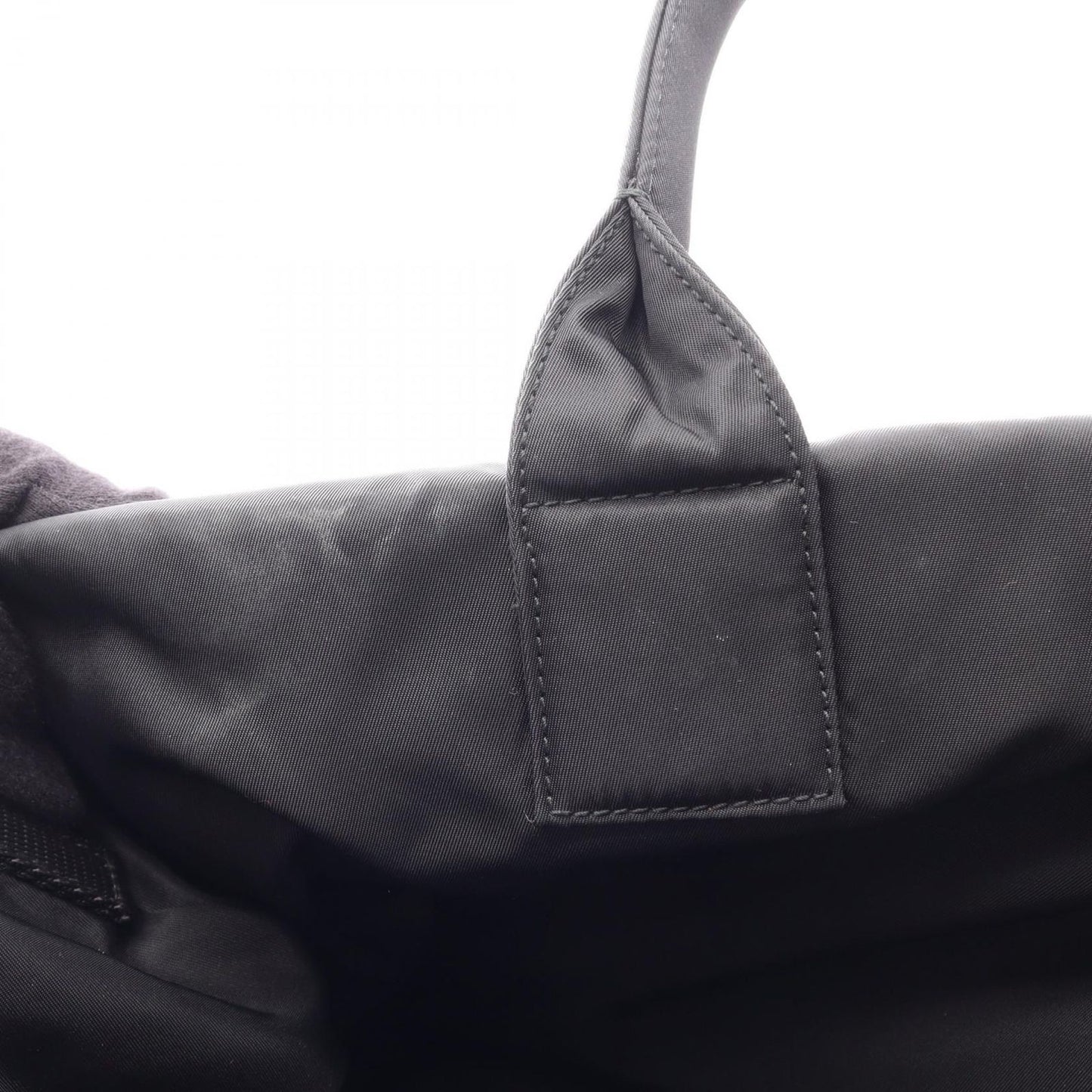 Prada Handbag Reversible 2-Way Black Nylon — view 9