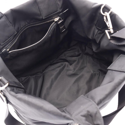 Prada Handbag Reversible 2-Way Black Nylon — view 3