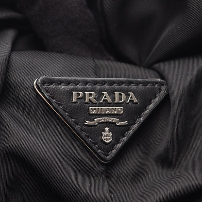 Prada Handbag Reversible 2-Way Black Nylon — view 4