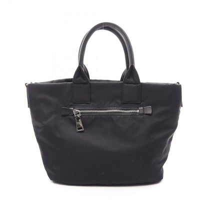 Prada Handbag Reversible 2-Way Black Nylon — view 6