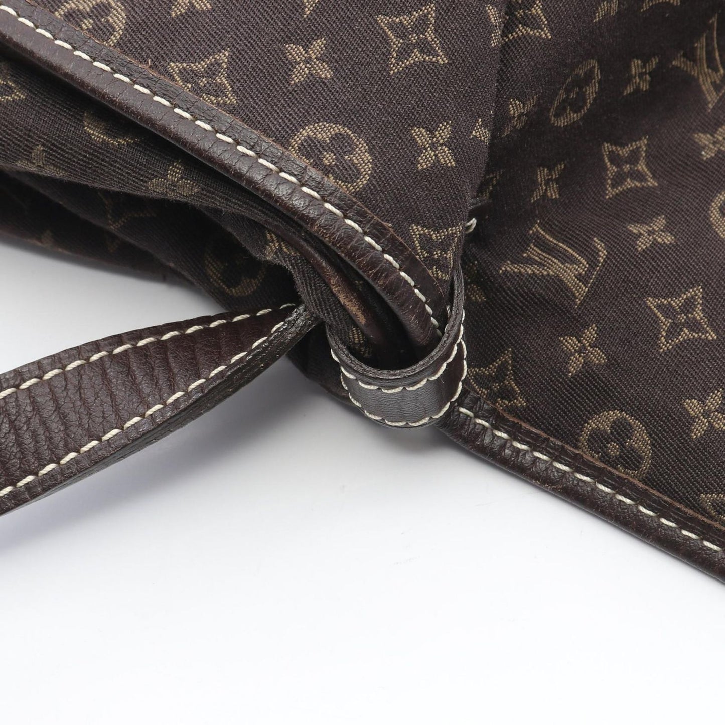 Louis Vuitton Shoulder Bag Saumur Ebene Canvas Leather 30 — view 8