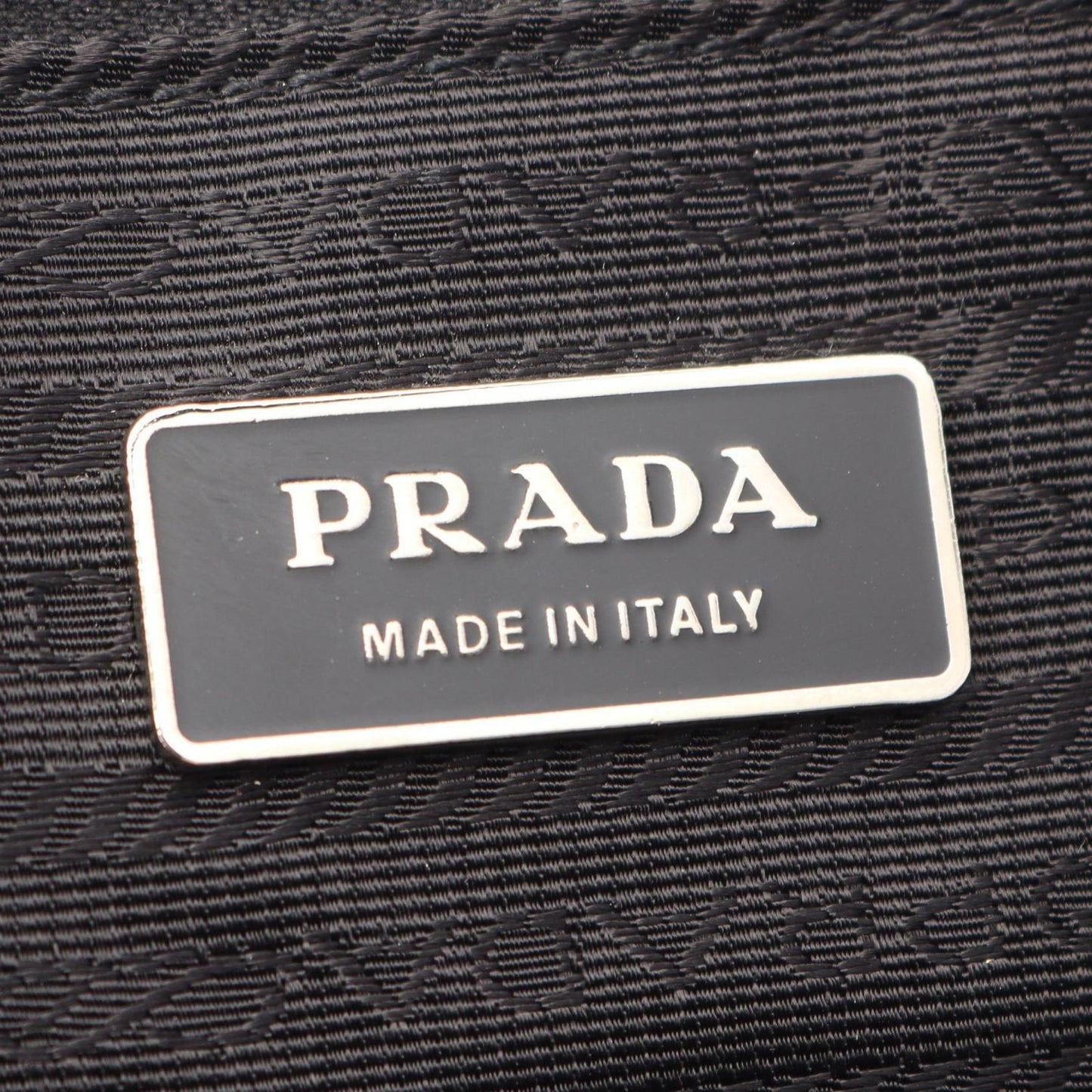Prada Tote Vera Sport Black Leather — view 4