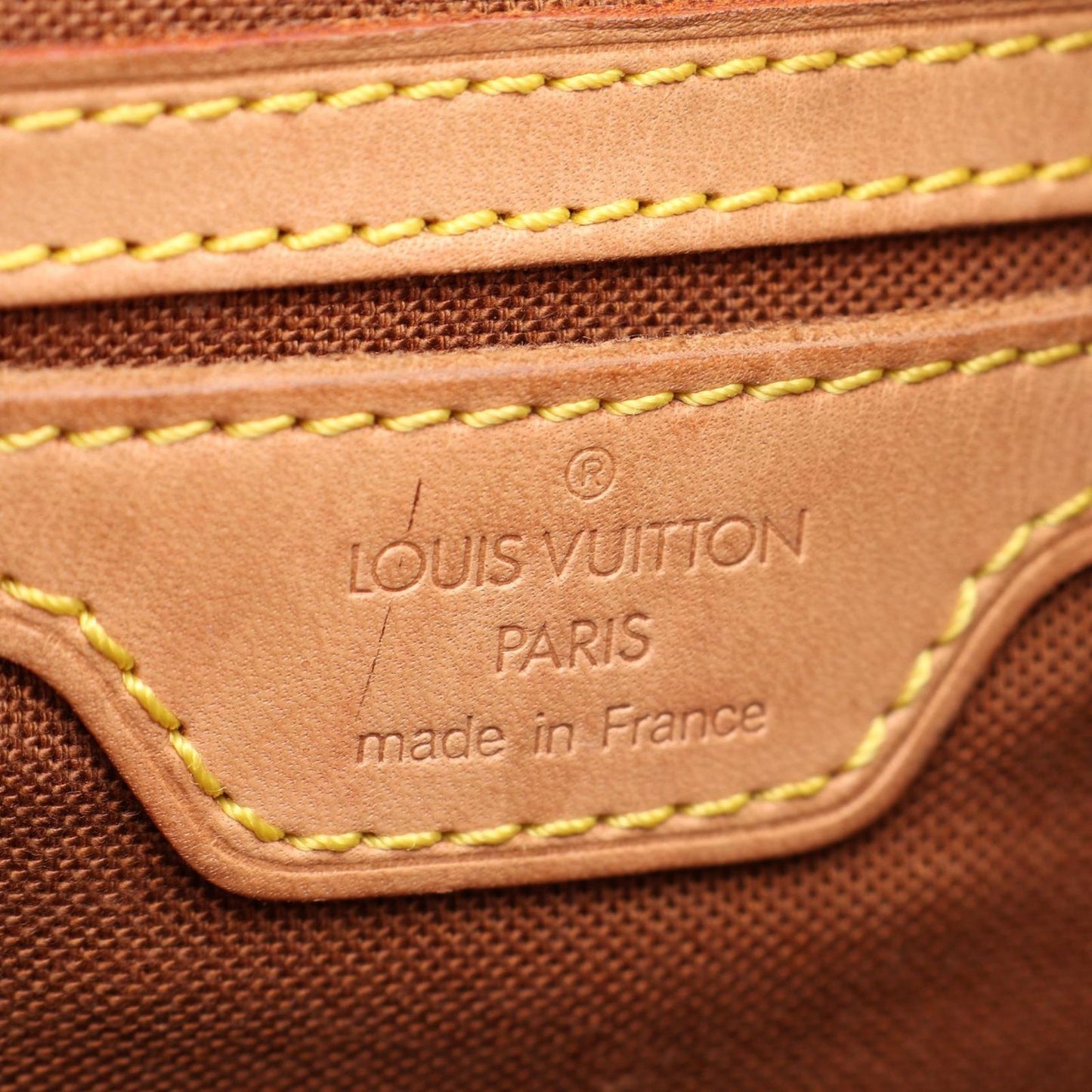 Louis Vuitton Backpack Montsouris GM Canvas Leather — view 4