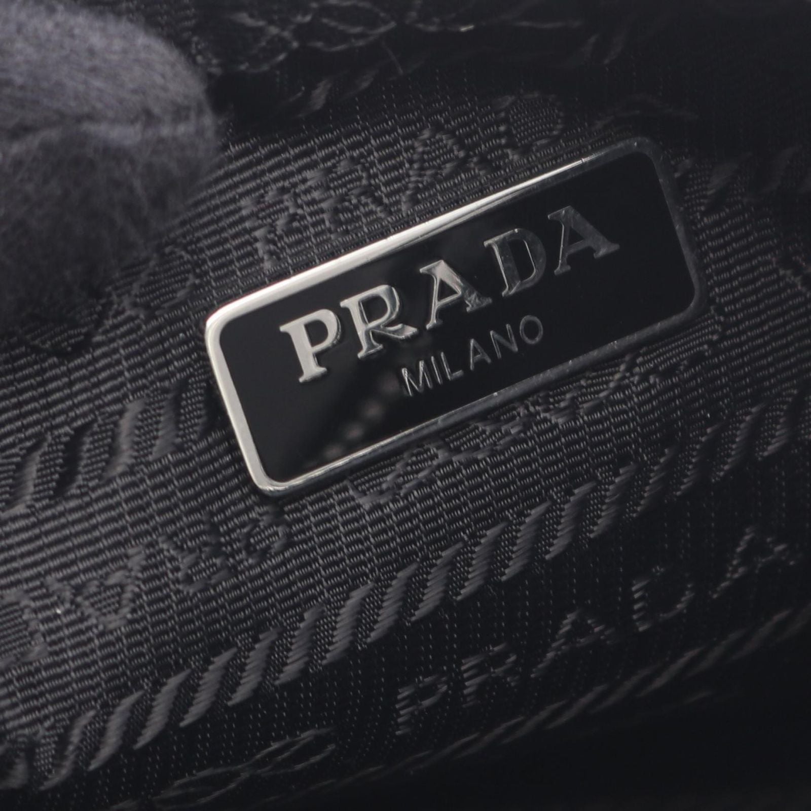 Prada Shoulder Bag Re Edition 2-Way Black Leather — view 4