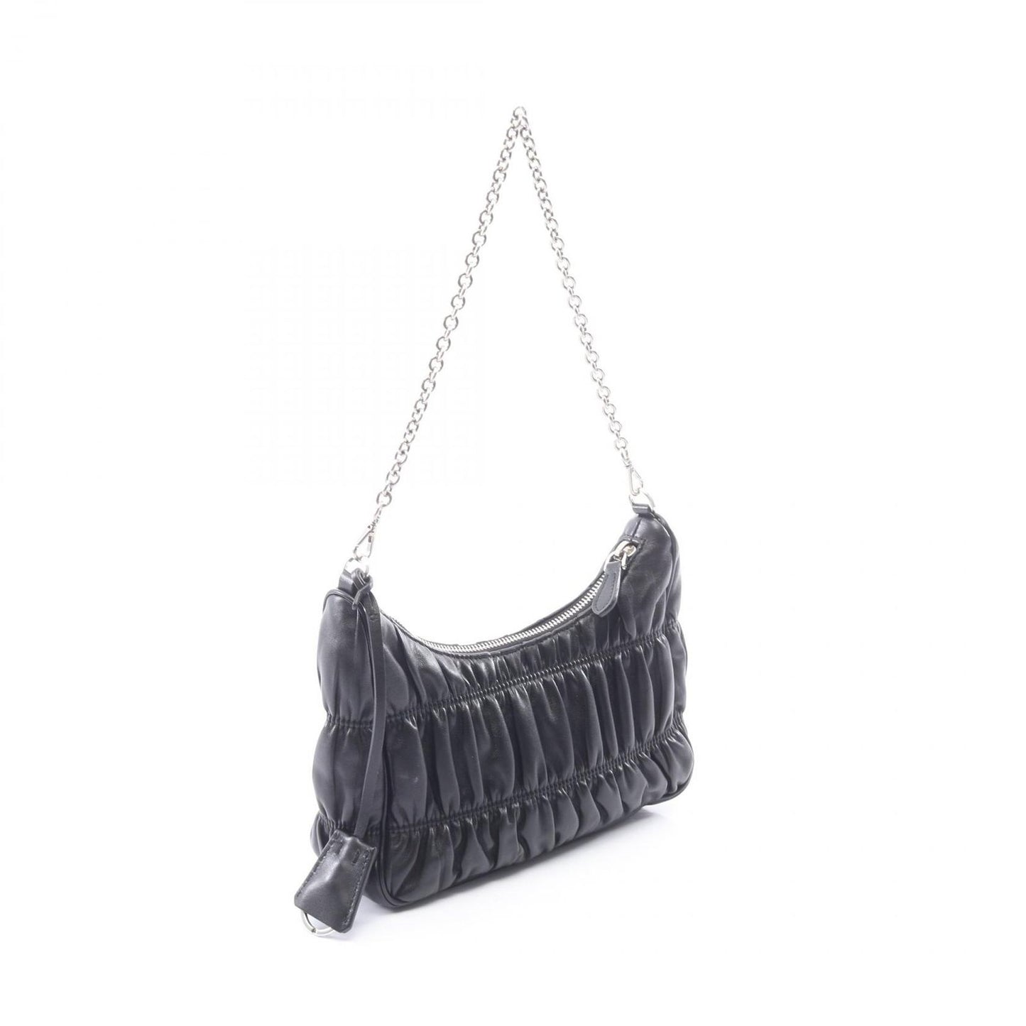 Prada Shoulder Bag Re Edition 2-Way Black Leather — view 2