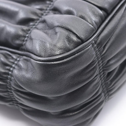 Prada Shoulder Bag Re Edition 2-Way Black Leather — view 5
