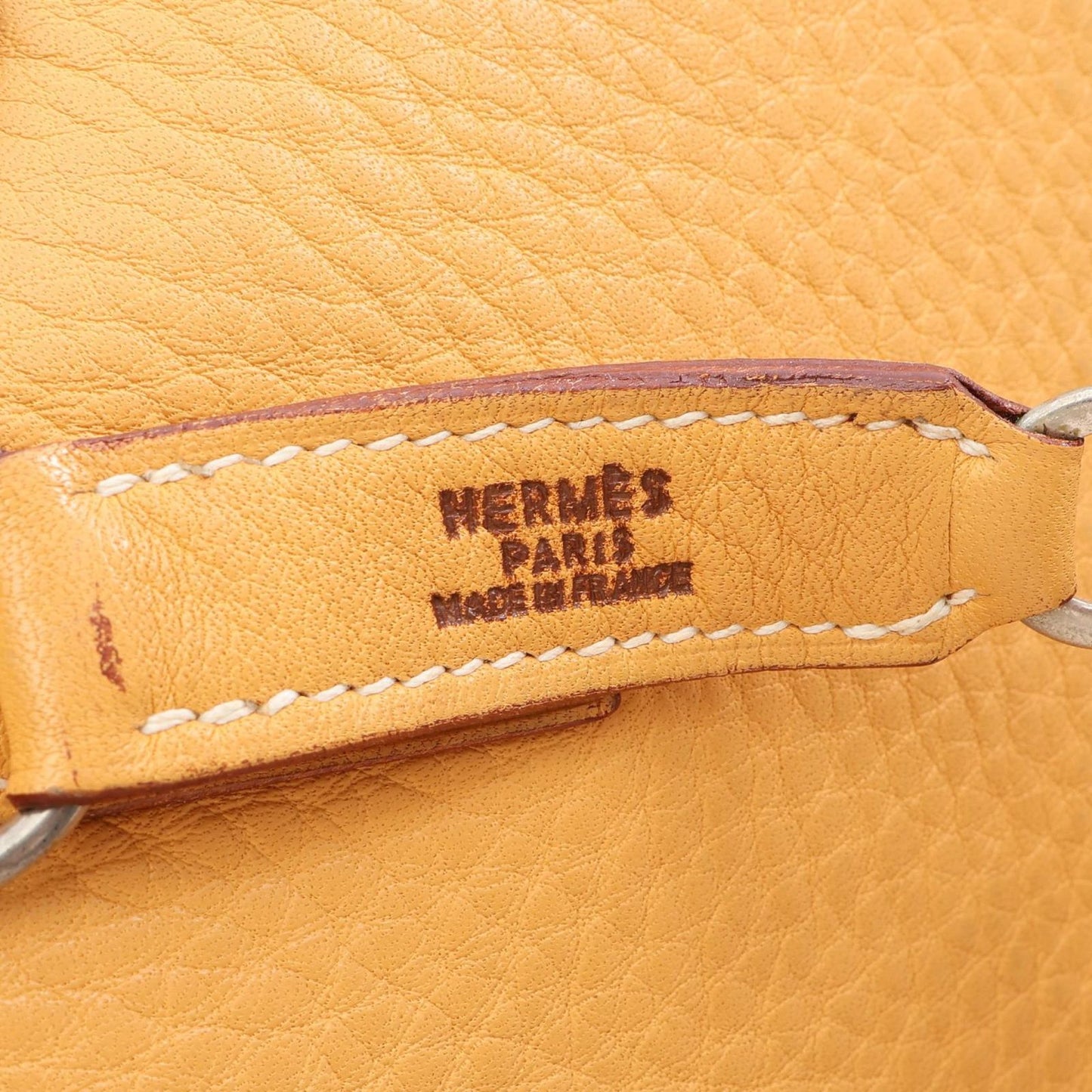 Hermes Shoulder Bag Trim 35 Saffron Leather — view 4